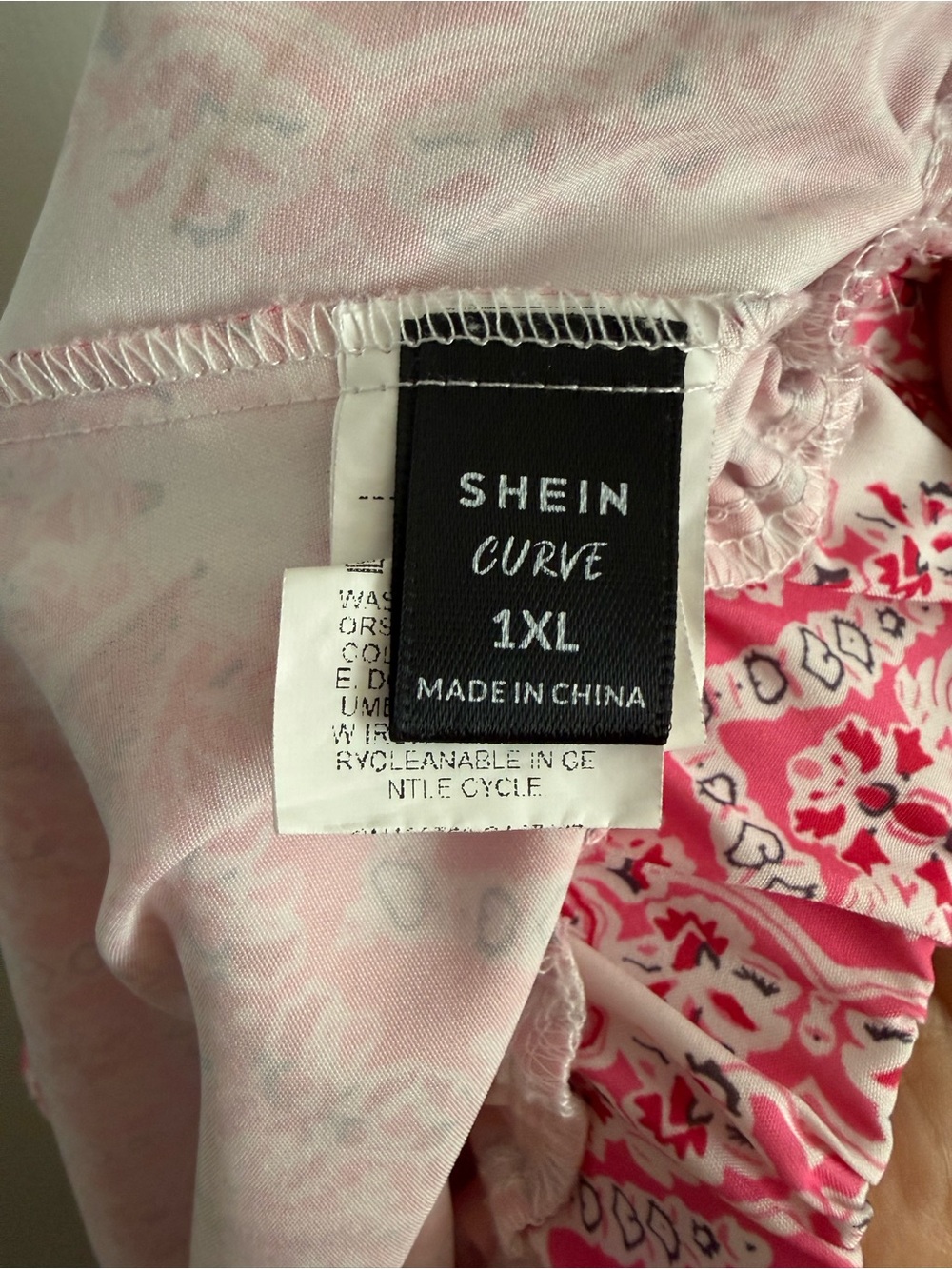 Pink Printed Ruffle Tiered Mini Skort Set - Picture 8 of 9